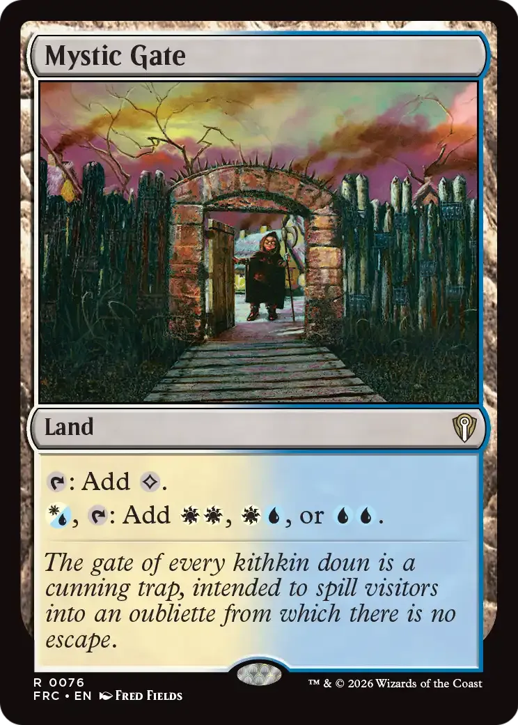 Mystic Gate — Reality Fracture Commander — Magic: The Gathering