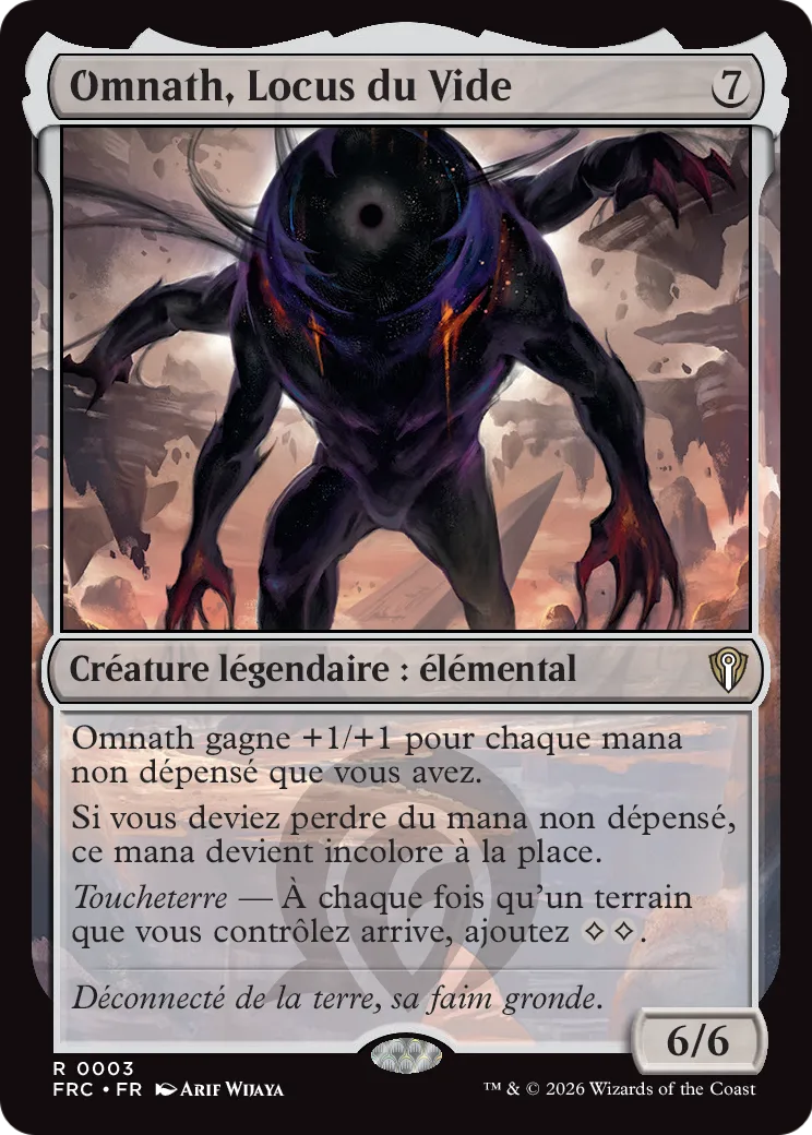 Omnath, Locus du Vide — Reality Fracture Commander — Magic: The Gathering