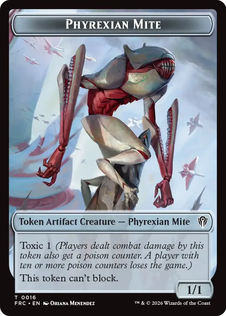 Phyrexian Mite — Reality Fracture Commander — Magic: The Gathering