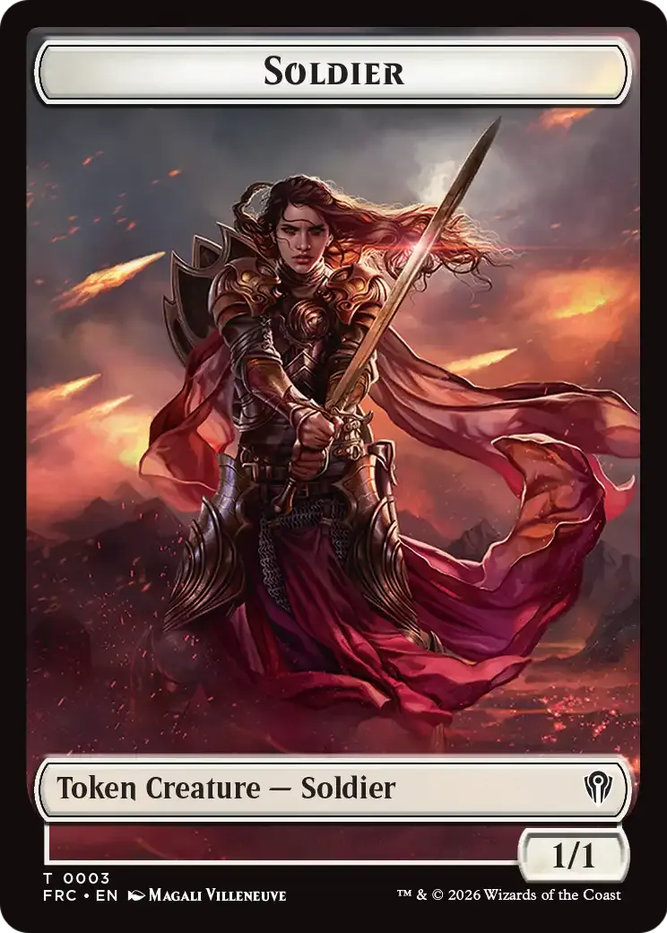 Soldier — Reality Fracture Commander — Magic: The Gathering
