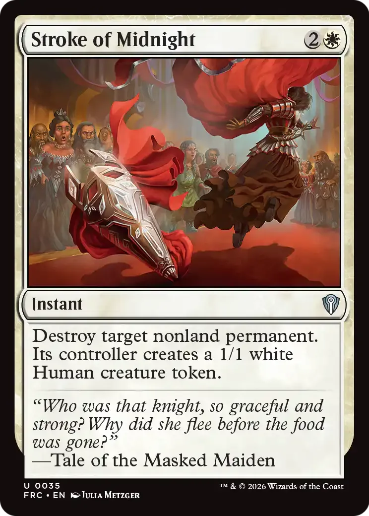 Stroke of Midnight — Reality Fracture Commander — Magic: The Gathering