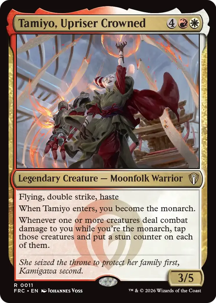 Tamiyo, Upriser Crowned — Reality Fracture Commander — Magic: The Gathering