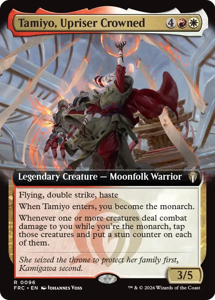 Tamiyo, Upriser Crowned — Reality Fracture Commander — Magic: The Gathering