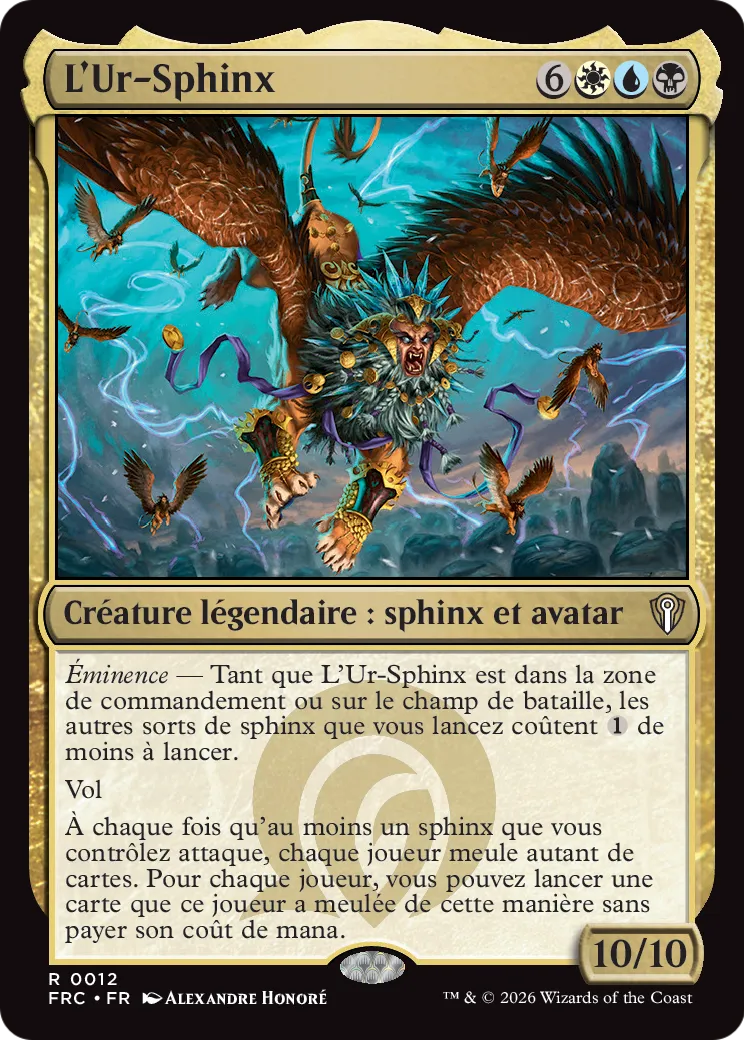 L'Ur-Sphinx — Reality Fracture Commander — Magic: The Gathering