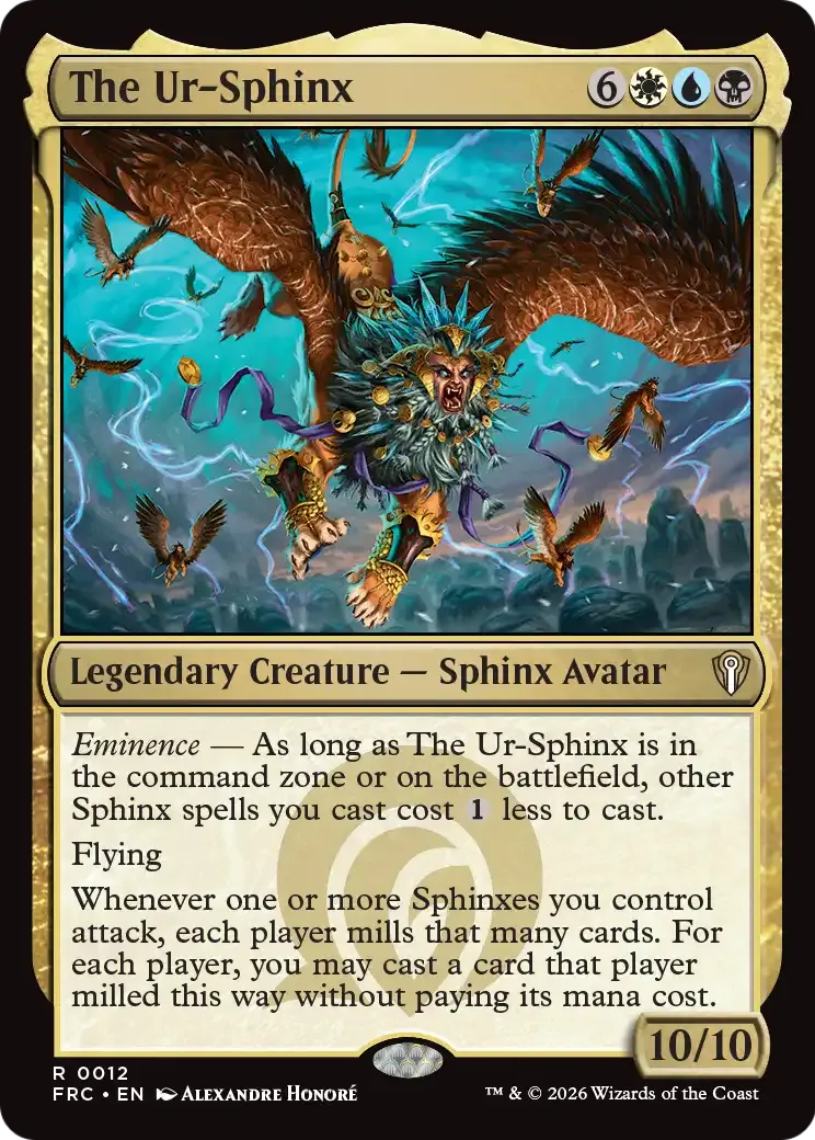The Ur-Sphinx — Reality Fracture Commander — Magic: The Gathering