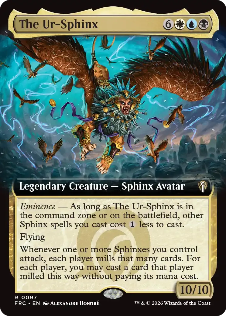 The Ur-Sphinx — Reality Fracture Commander — Magic: The Gathering