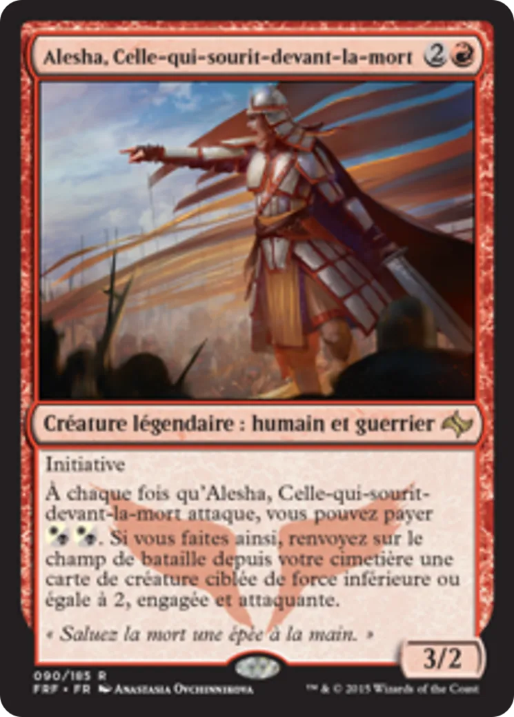 Alesha, Celle-qui-sourit-devant-la-mort — Fate Reforged — Magic: The Gathering