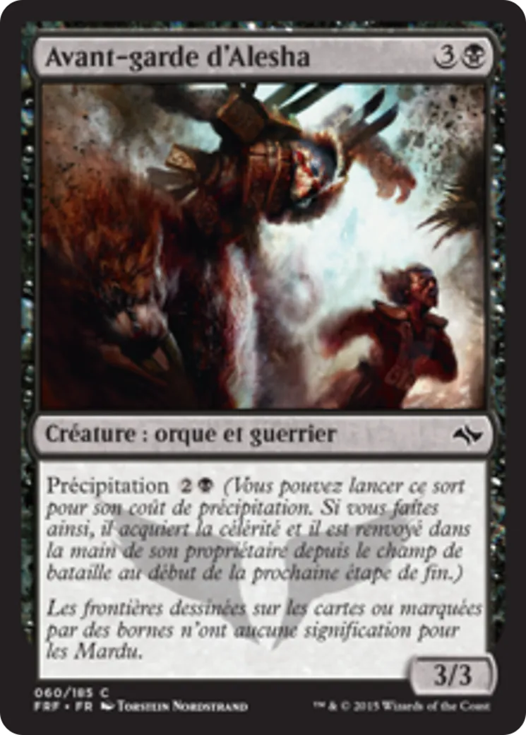 Avant-garde d'Alesha — Fate Reforged — Magic: The Gathering