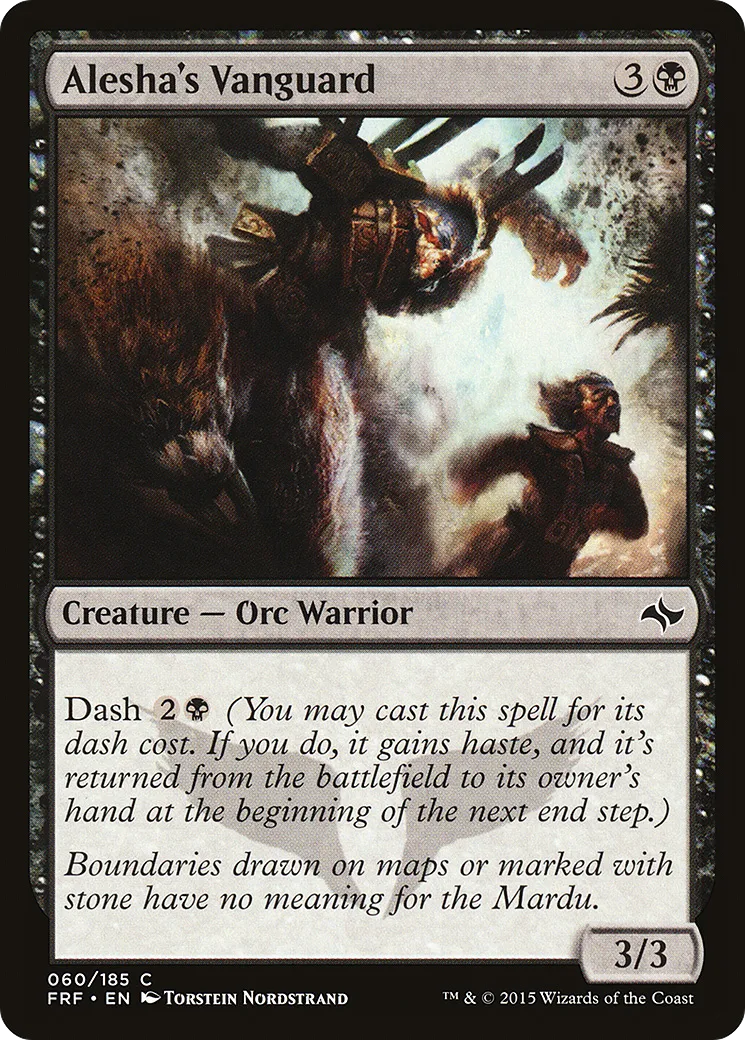 Alesha's Vanguard — Fate Reforged — Magic: The Gathering