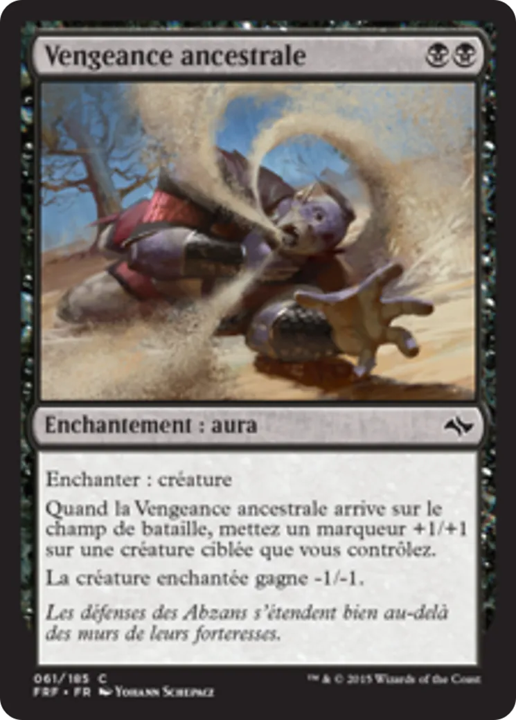 Vengeance ancestrale — Fate Reforged — Magic: The Gathering