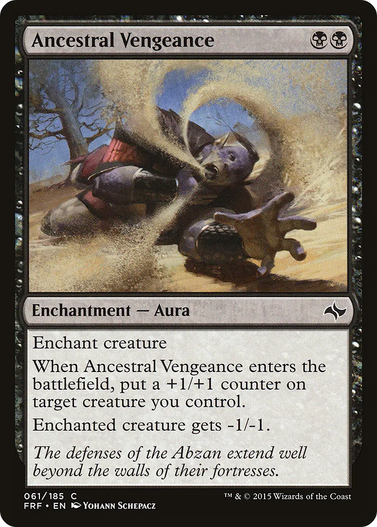 Ancestral Vengeance — Fate Reforged — Magic: The Gathering