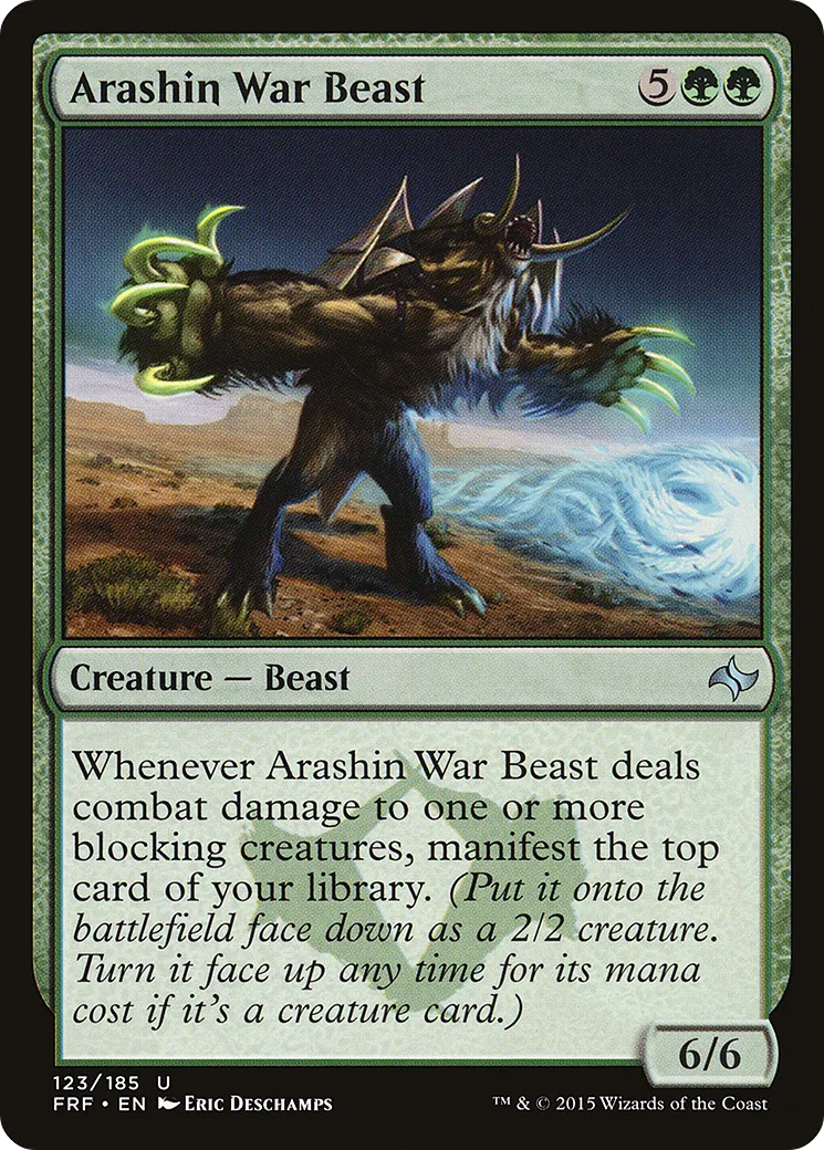Arashin War Beast — Fate Reforged — Magic: The Gathering