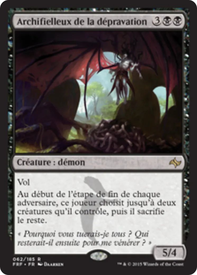 Archifielleux de la dépravation — Fate Reforged — Magic: The Gathering