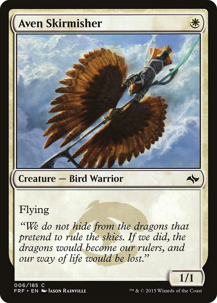 Aven Skirmisher — Fate Reforged — Magic: The Gathering