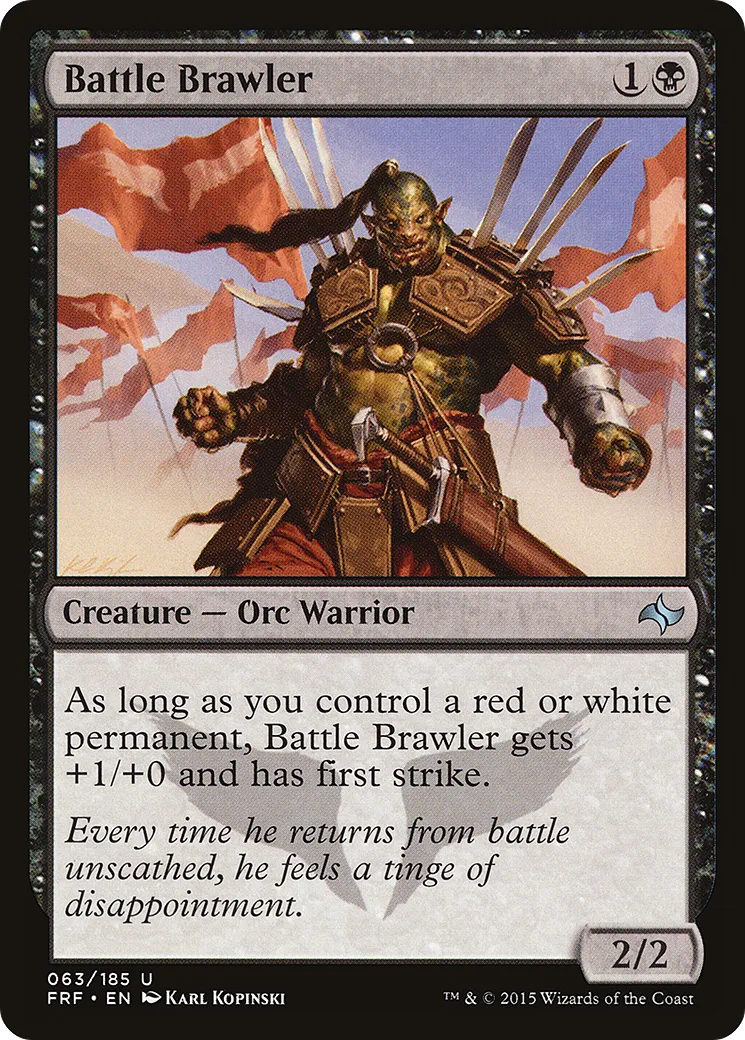 Battle Brawler — Fate Reforged — Magic: The Gathering