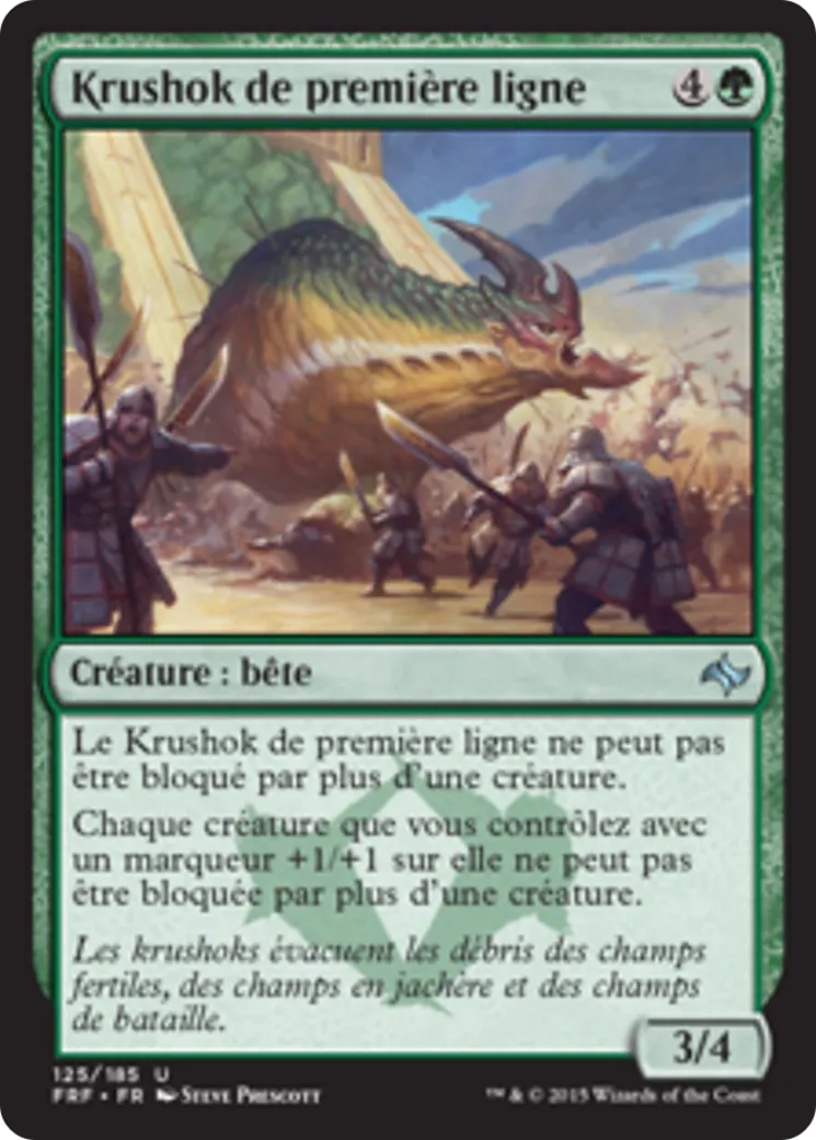 Krushok de première ligne from Fate Reforged - Magic: The Gathering