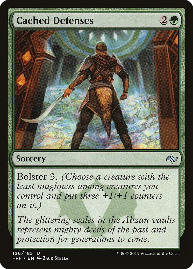 Défenses en réserve — Fate Reforged — Magic: The Gathering