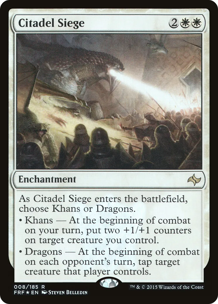 Citadel Siege — Fate Reforged — Magic: The Gathering