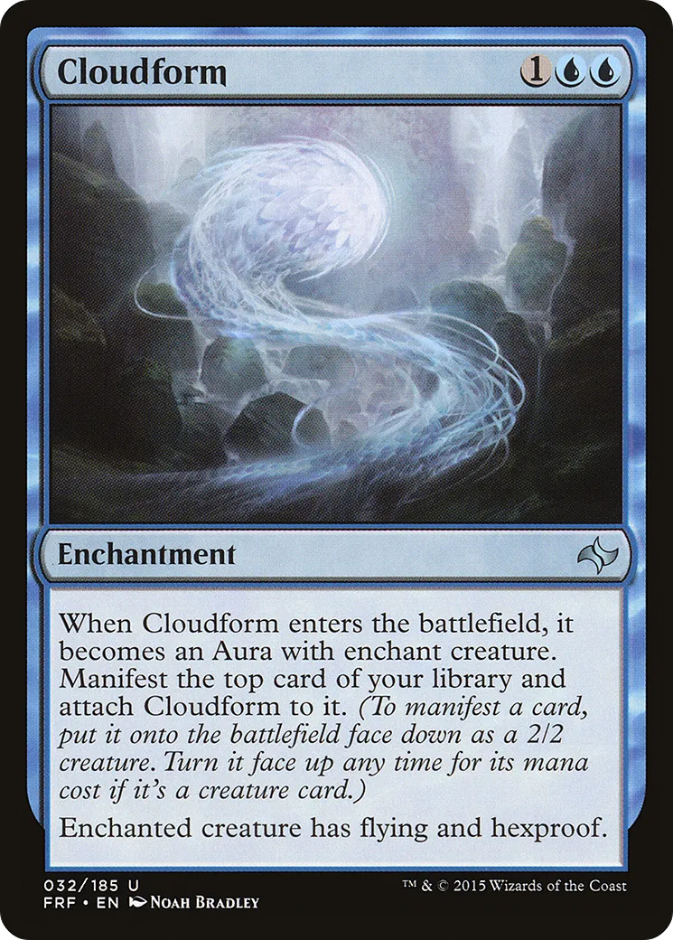 Forme nuageuse — Fate Reforged — Magic: The Gathering