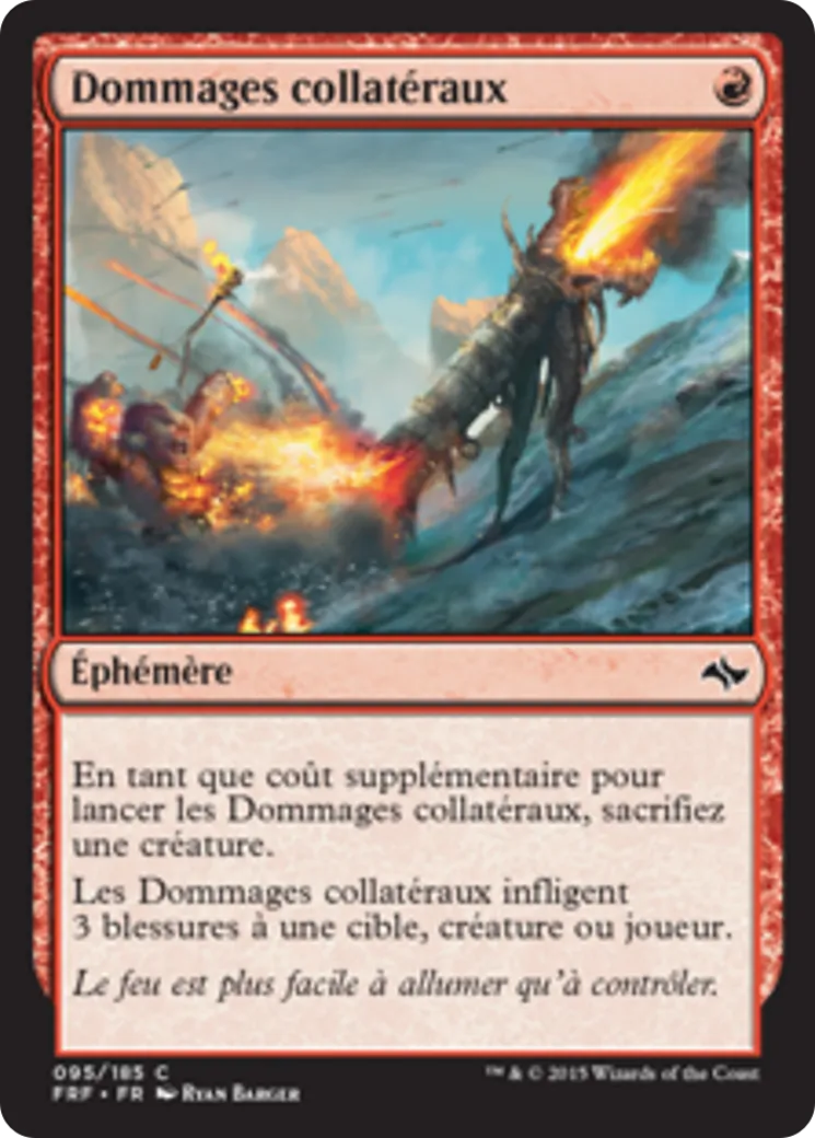 Dommages collatéraux — Fate Reforged — Magic: The Gathering