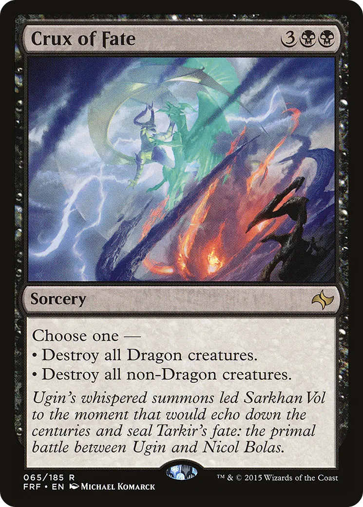 Crux of Fate — Fate Reforged — Magic: The Gathering