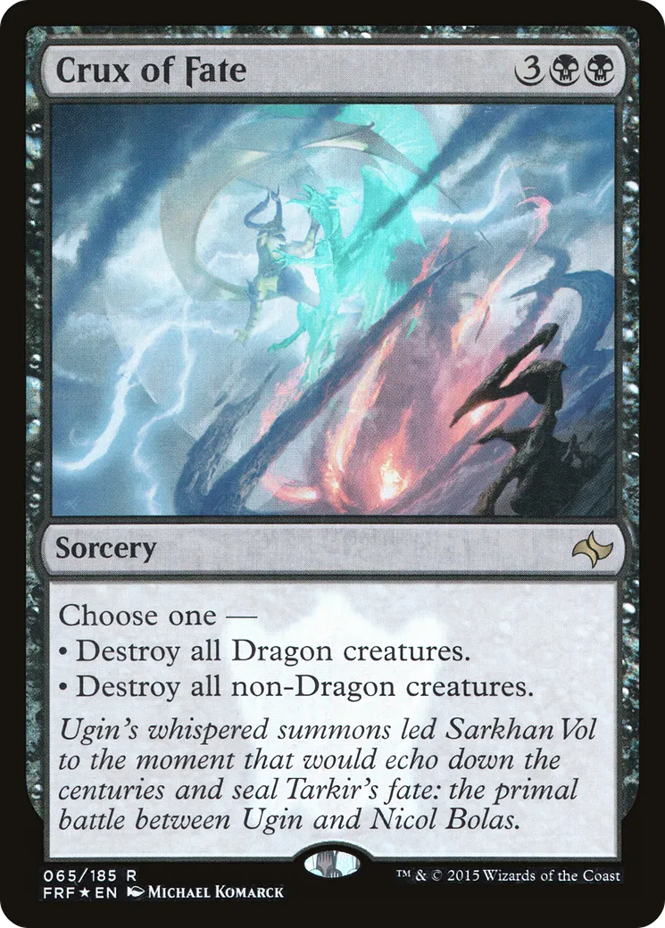 Crux of Fate — Fate Reforged — Magic: The Gathering