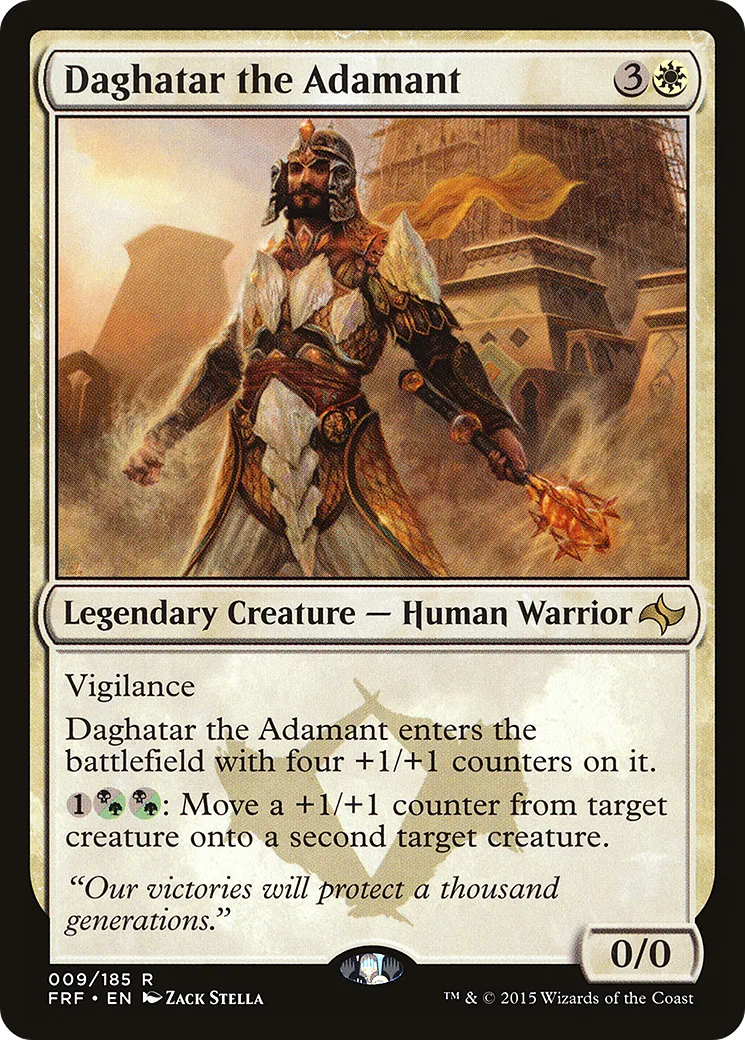 Daghatar the Adamant — Fate Reforged — Magic: The Gathering