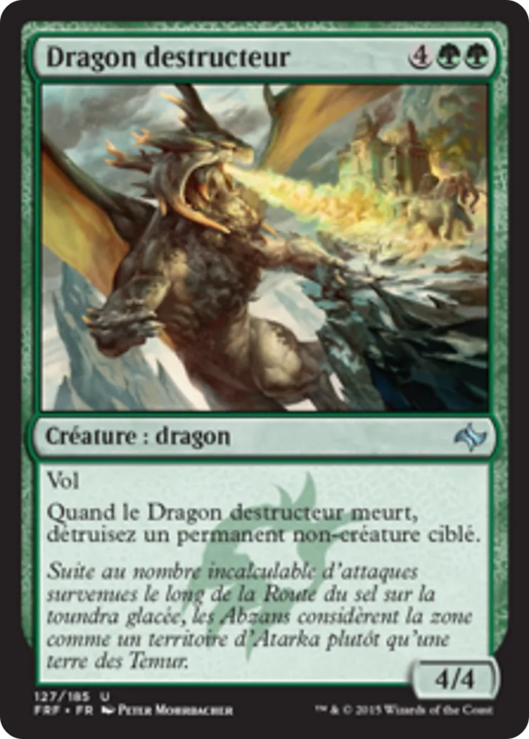 Dragon destructeur — Fate Reforged — Magic: The Gathering