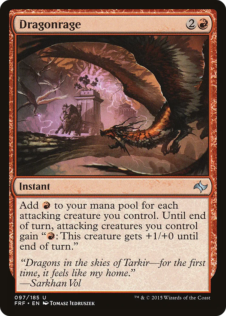Dragonrage from Fate Reforged - Magic: The Gathering
