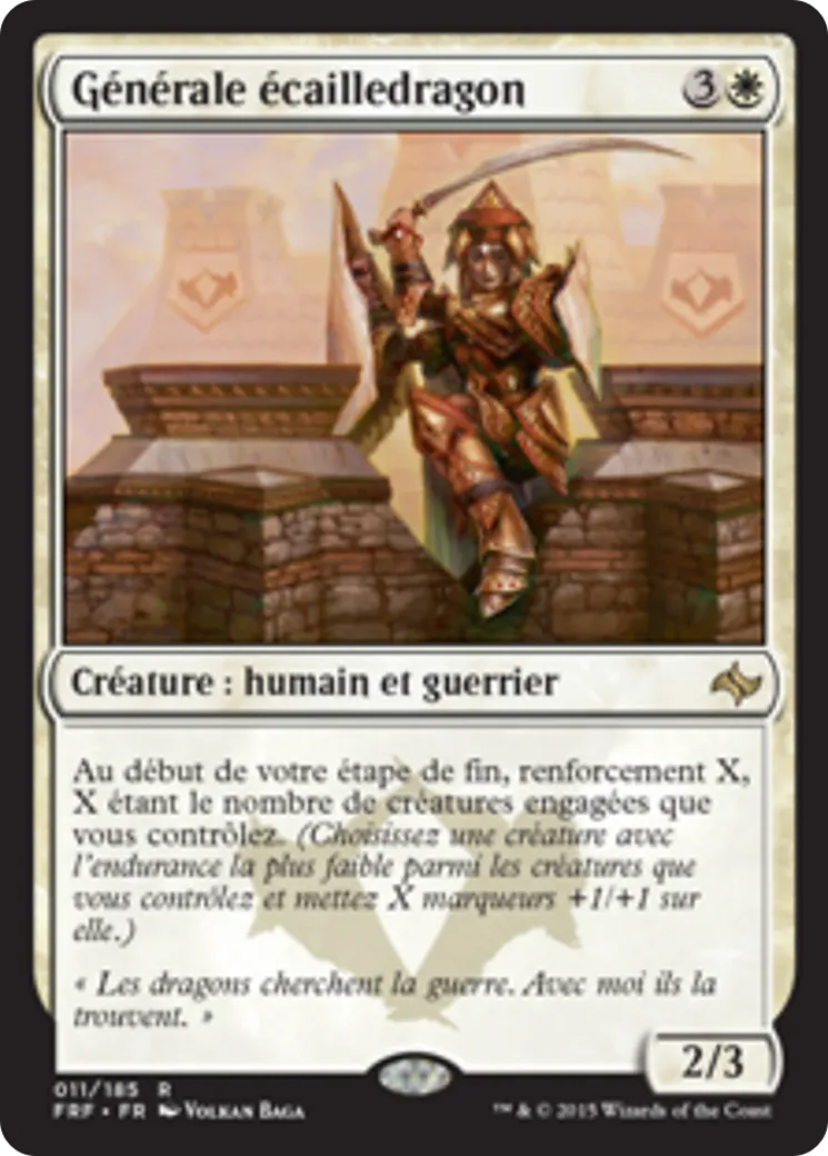 Générale écailledragon — Fate Reforged — Magic: The Gathering