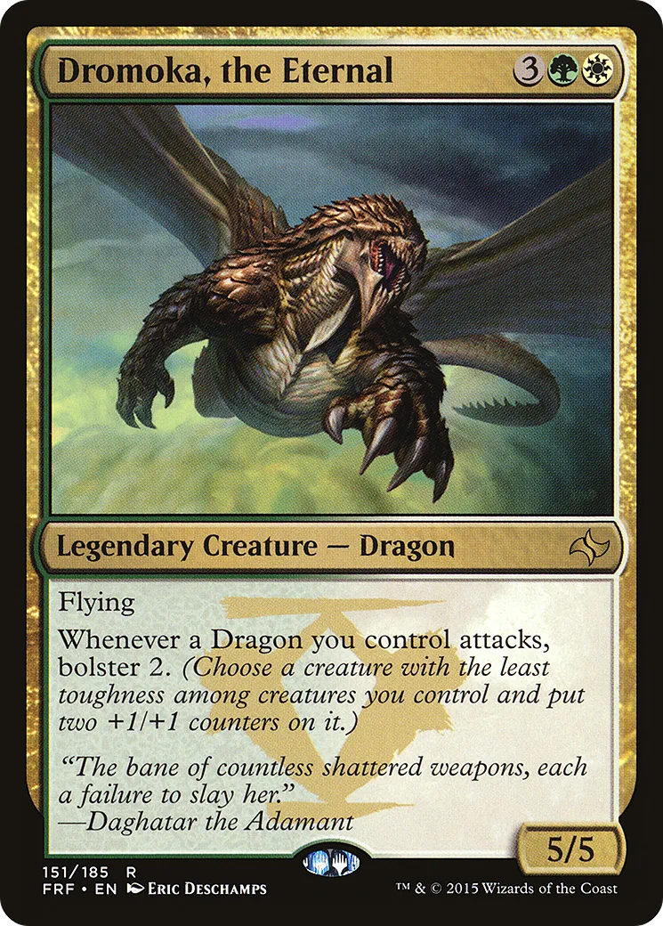 Dromoka, the Eternal from Fate Reforged - Magic: The Gathering