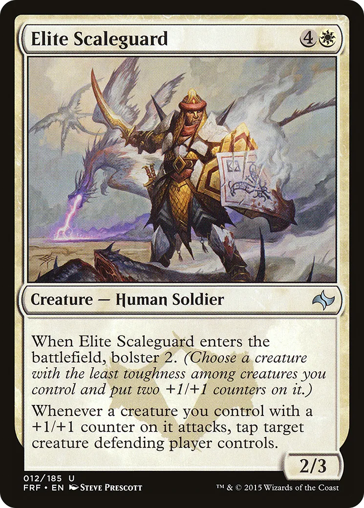 Elite Scaleguard — Fate Reforged — Magic: The Gathering