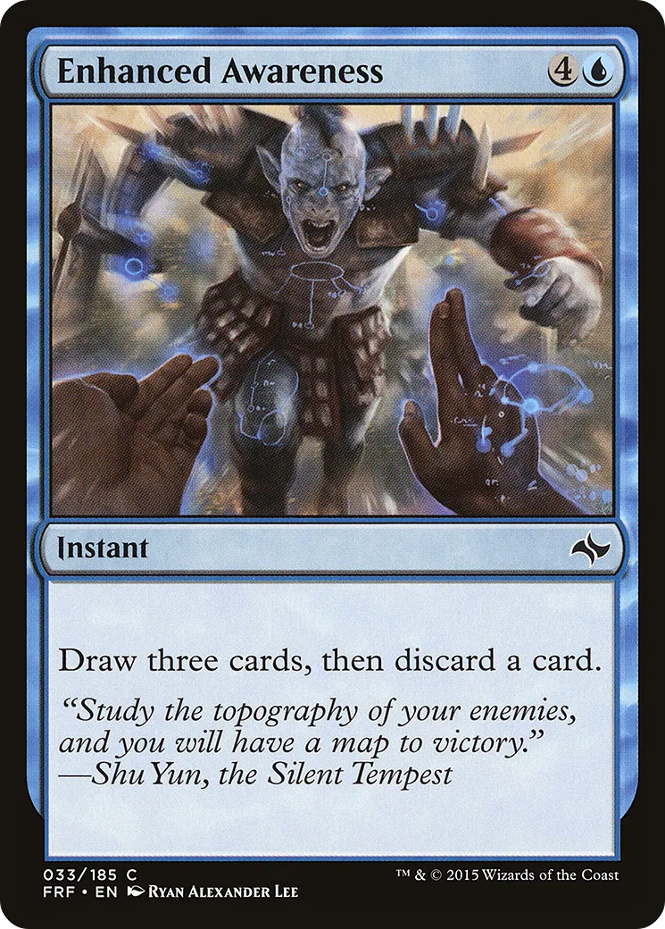Enhanced Awareness — Fate Reforged — Magic: The Gathering
