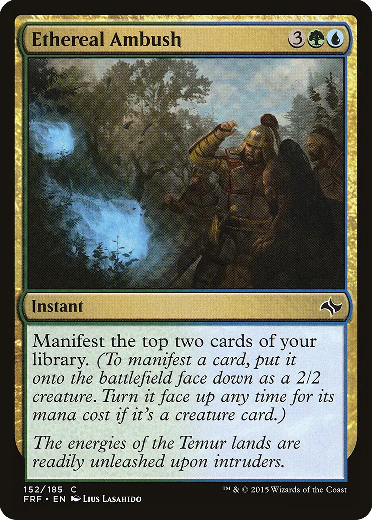 Embuscade éthérée — Fate Reforged — Magic: The Gathering