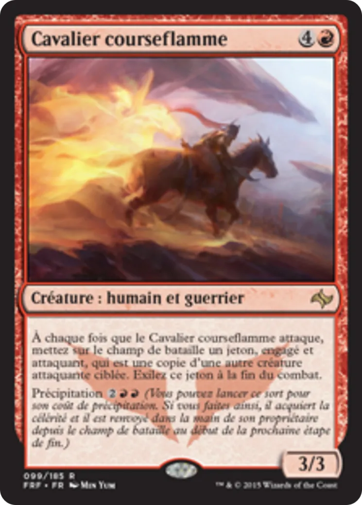 Cavalier courseflamme from Fate Reforged - Magic: The Gathering