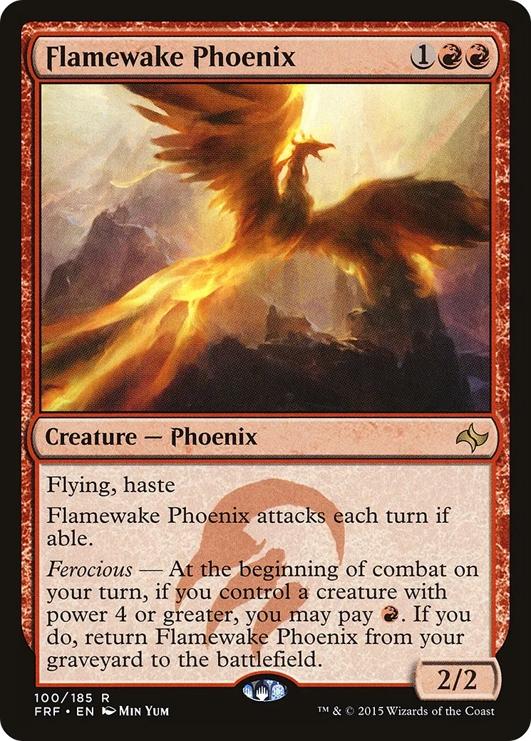 Flamewake Phoenix — Fate Reforged — Magic: The Gathering