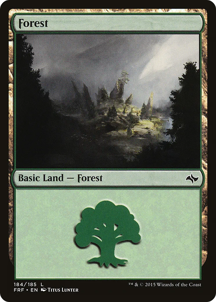 Forest — Fate Reforged — Magic: The Gathering