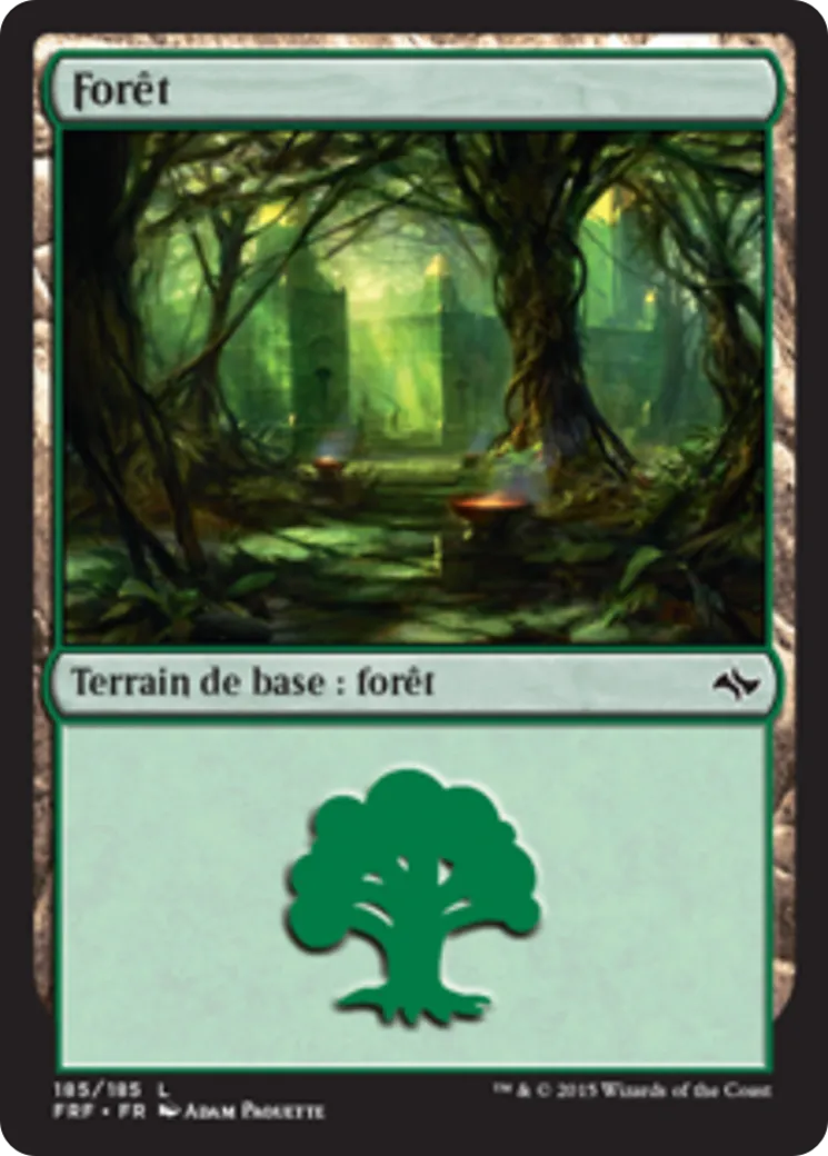 Forêt — Fate Reforged — Magic: The Gathering