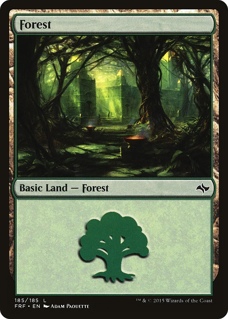 Forest — Fate Reforged — Magic: The Gathering