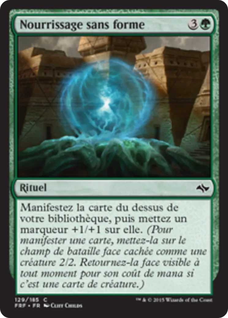 Nourrissage sans forme — Fate Reforged — Magic: The Gathering