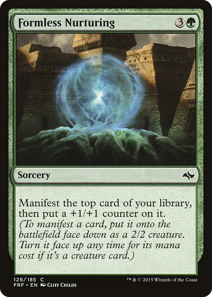 Formless Nurturing — Fate Reforged — Magic: The Gathering