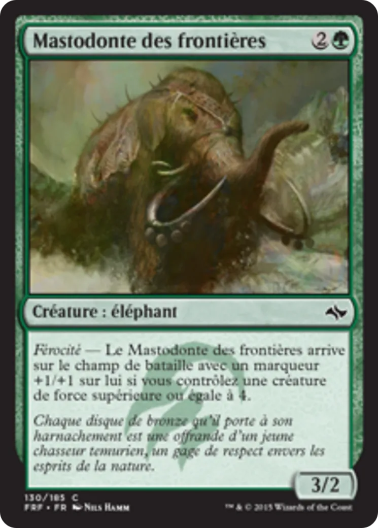 Mastodonte des frontières from Fate Reforged - Magic: The Gathering