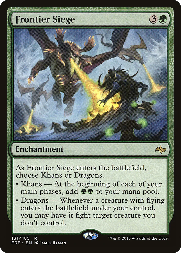 Siège de la frontière — Fate Reforged — Magic: The Gathering