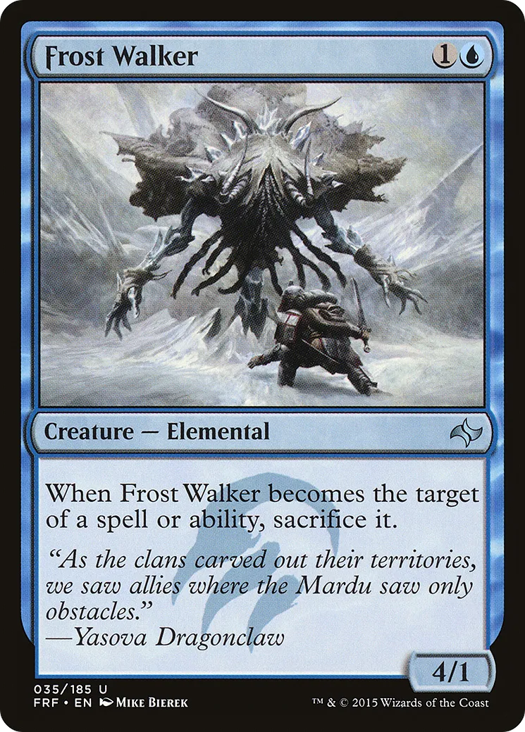 Frost Walker — Fate Reforged — Magic: The Gathering