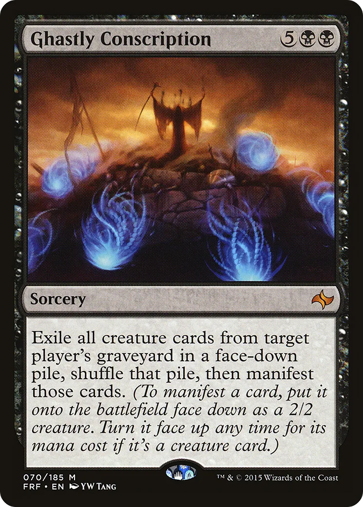Conscription abominable — Fate Reforged — Magic: The Gathering
