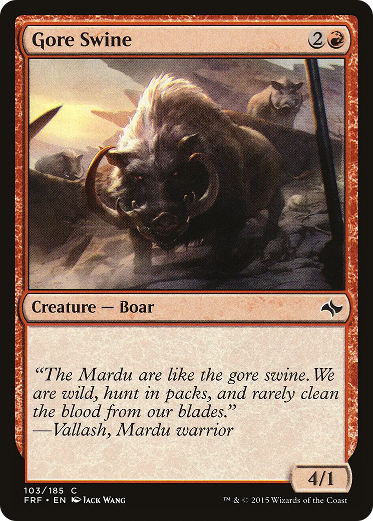Cochon étripeur — Fate Reforged — Magic: The Gathering