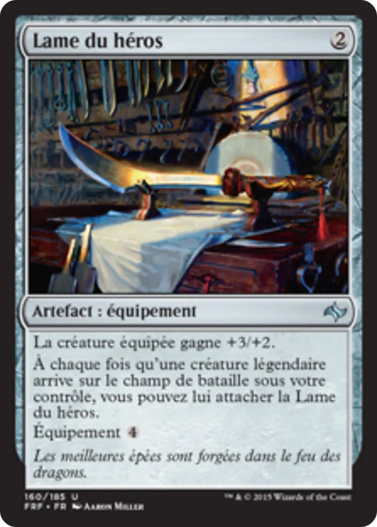 Lame du héros — Fate Reforged — Magic: The Gathering