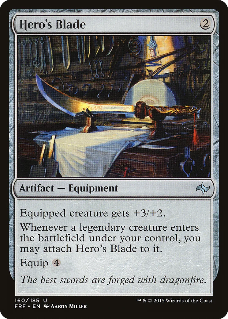 Hero's Blade — Fate Reforged — Magic: The Gathering