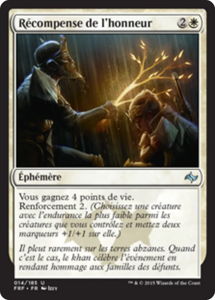 Récompense de l'honneur from Fate Reforged - Magic: The Gathering