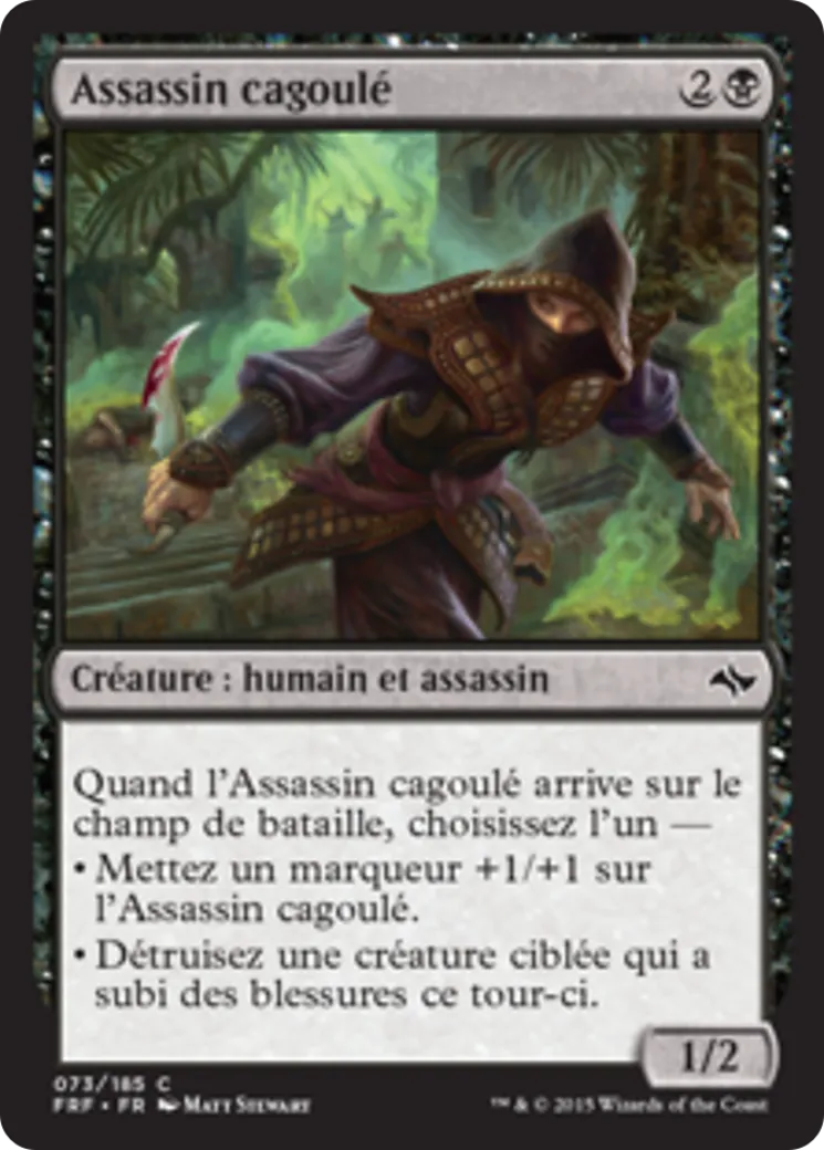 Assassin cagoulé — Fate Reforged — Magic: The Gathering
